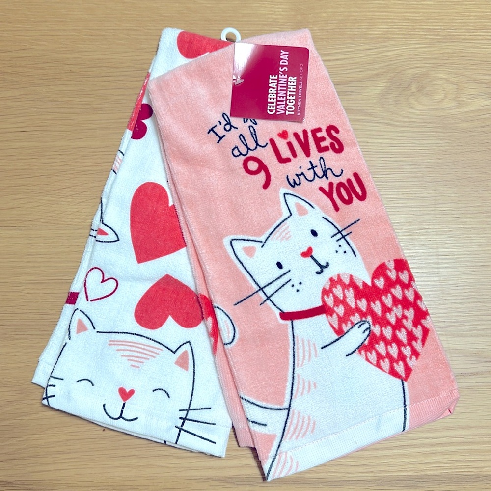 Cat Lover Hand Towels